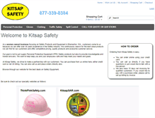 Tablet Screenshot of kitsapsafety.com